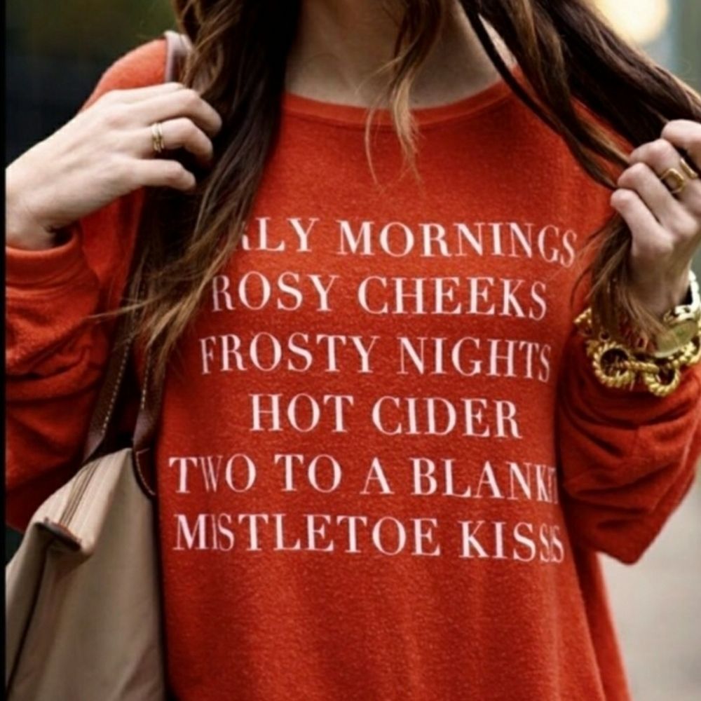 Wildfox Early Mornings Christmas Longsleeve